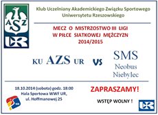 KU AZS UR vs SMS Neobus Niebylec