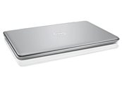 Top-front angle view of the Dell XPS 15z with closed lid