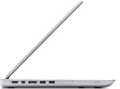 Side view of the Dell XPS 15z with half-open lid